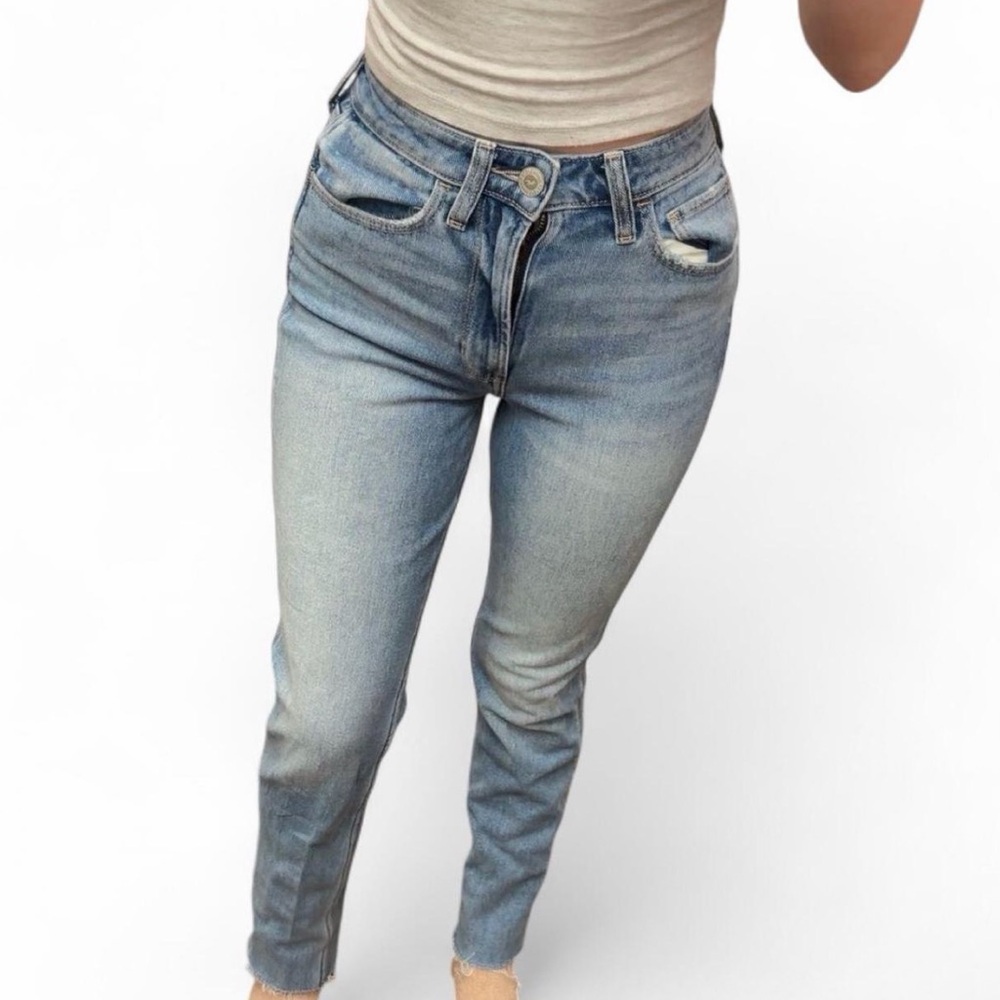 Hollister Light Blue Mom Jeans